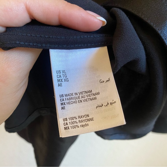 INC International Concepts Men's Satin Mandarin Collar Button Down Shirt - Picture 8 of 9